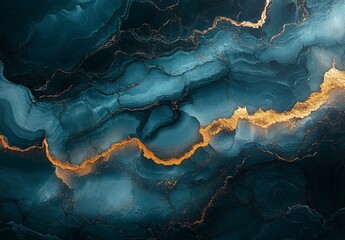 paint oil decorative acrylic abstract pattern art gouache technique creative texture teal mix color dark background layer
