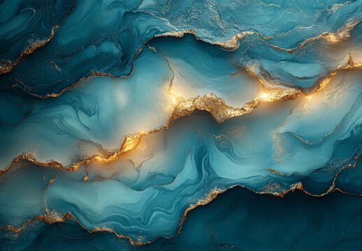 paint oil decorative acrylic abstract pattern art gouache technique creative texture teal mix color dark background layer
