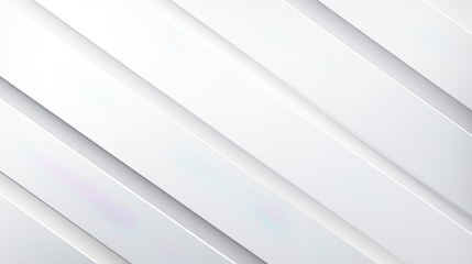 Obraz premium 立体的な白のストライプ模様の背景