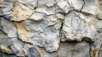 Naklejka premium Cracked Stone Wall Texture Background