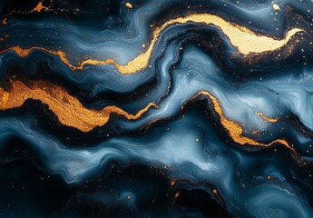 paint oil decorative acrylic abstract pattern art gouache technique creative texture teal mix color dark background layer
