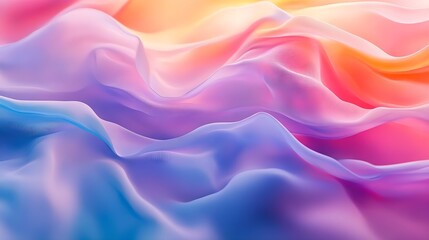 Fototapeta premium Abstract Colorful Wavy Background Texture