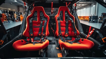 Race Car Interior Seats.