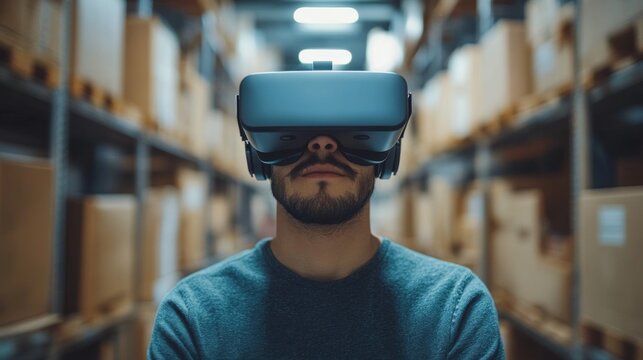 VR Warehouse Worker.