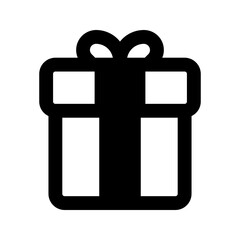 gift box Glyph icon