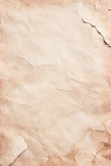 Textured beige paper with worn edges and subtle wrinkles, creating a vintage feel.