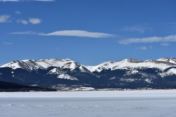 Fototapeta premium Snowy Colorado Rocky Mountains
