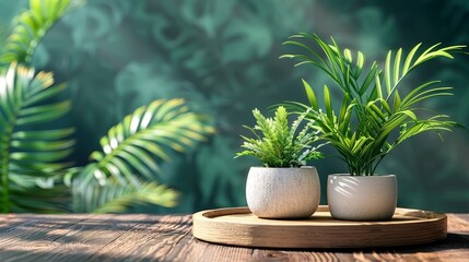 Obraz premium 3D podium for product display and promotion