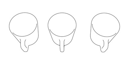 Mug Vector illustration; Drinking Cup illustration