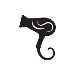 Hair Dryer logo icon