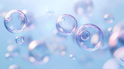 Abstract bubbles background