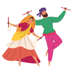 indian dancers wearing traditional costumes