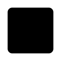 stop button Glyph icon