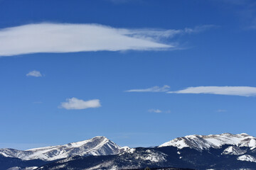 Obraz premium Snowy Colorado Rocky Mountains