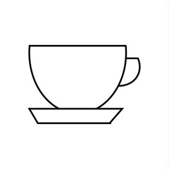 cup silhouette icon design template
tration