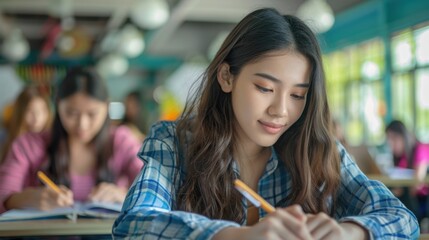 Study Partners: Friends who deepened their connection through collaborative study sessions, assisting each other with tough concepts and appreciating each other's intellectual strengths.
