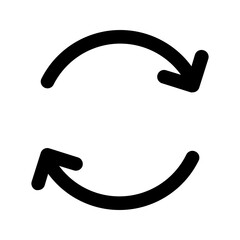 rotate glyph icon