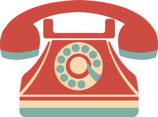Collage Retro Flat Sticker Design