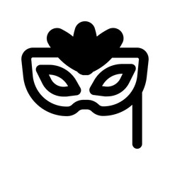 mask glyph icon