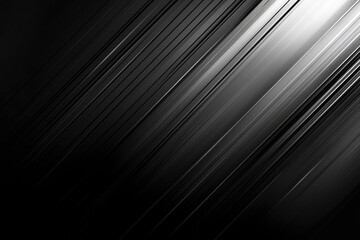 Obraz premium Abstract black background with diagonal lines. Black abstract geometric background. Modern shape concept. Black Speed Lines Background,comic and Motion concept. Dark abstract geometric background , ai