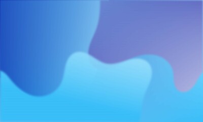 Abstract blurred gradient background blue color with dynamic effect 