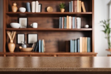Library shelves filled with books in a quiet room, showcasing a large collection of literature, perfect for studying and learning