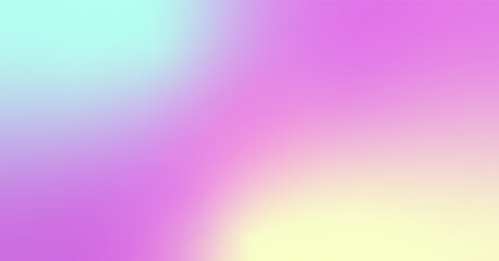 smooth gradient background of green pink and yellow colors