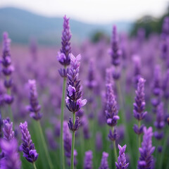 Obraz premium lavender flowers in region