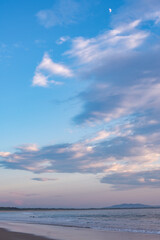 Sunrise over the beach
