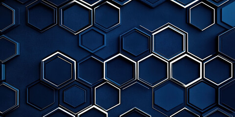 hexagon shape background	