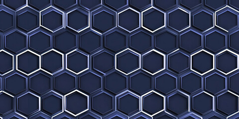 Fototapeta premium hexagon shape background 