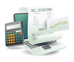 Analysis of business earnings calculation