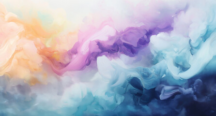 Obraz premium Ethereal Elegance: A Dance of Light and Color