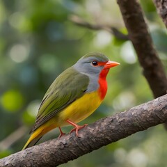 Fototapeta premium red headed bee eater