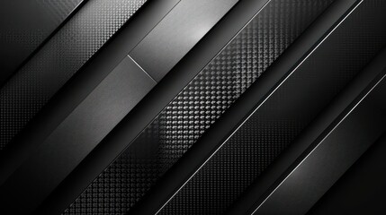 Sleek Industrial Carbon Fiber Background