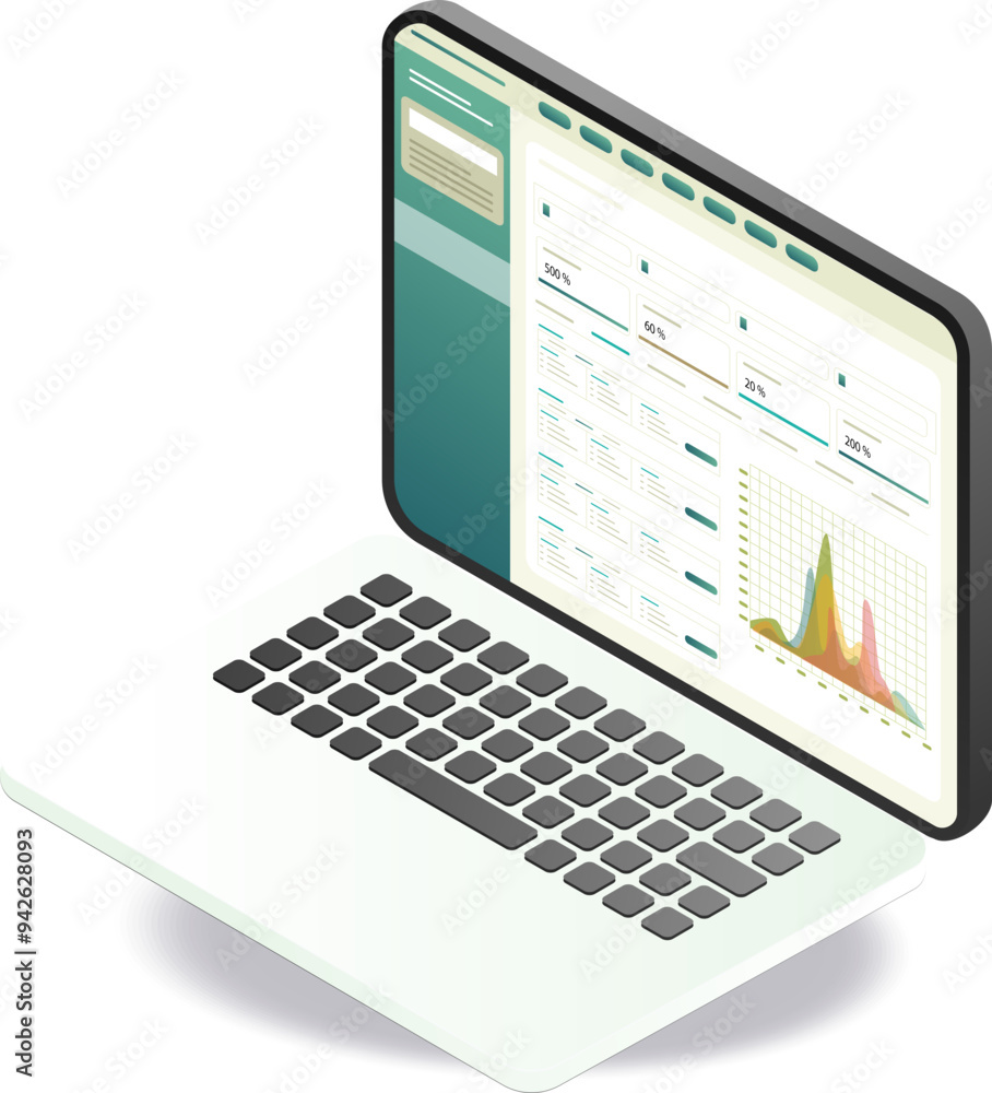 Poster computational analysis of business development trends
