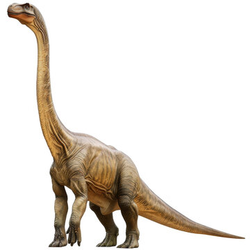 Fototapeta Brachiosaurus Isolated on a Transparent Background