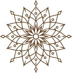 abstract floral design