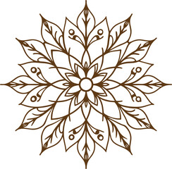 abstract floral ornament