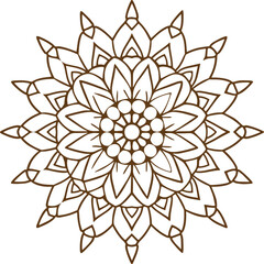 abstract floral ornament