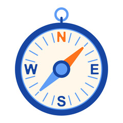 Travel Compass Illustration perfect for designs with holiday, travel and leisure themes © RAVIAN