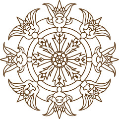 abstract floral background