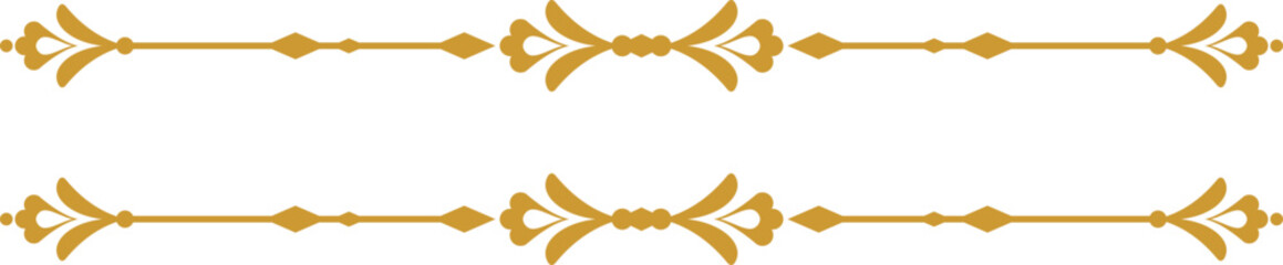 Vintage Title Box Frame Lines