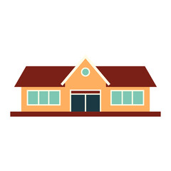 Townhouse Illustration suitable for illustration designs related to houses and real estate needs and other designs, such as websites, landing pages, and presentation