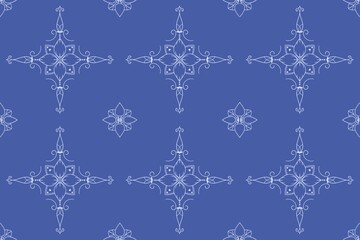 seamless pattern with flower 