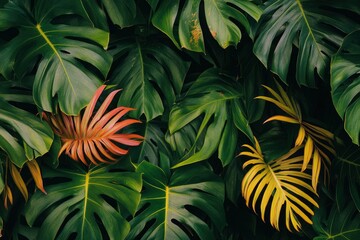 Fototapeta premium Beautiful plant images, very suitable for use as cell phone wallpaper, ai
