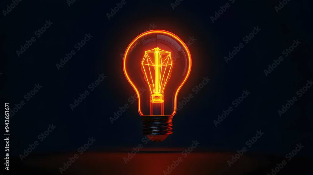 Poster a logo design using lamp shape and idea concept provided in mockup form ,for a business to empower i