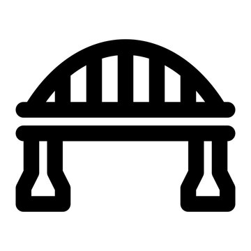recommend clip art: bridge, architecture, construction, building, gate outline icon