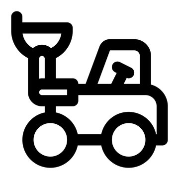 recommend clip art: loader, wheel loader, construction vehicle, vehicle, excavator, backhoe outline icon