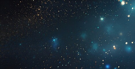 Fototapeta premium abstract glitter lights background, created by ai generated